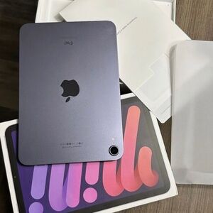 iPad mini 6th generation 64GB Purple in excellent condition.